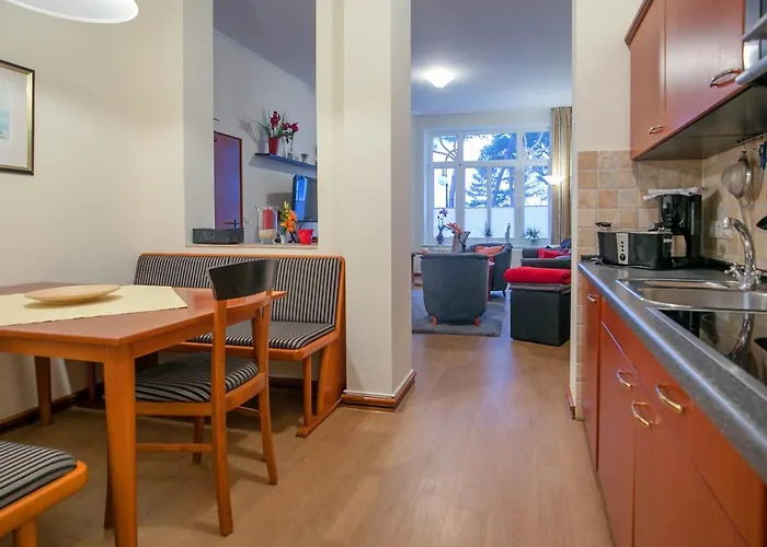 Strandvillen Binz - Ferienwohnung Mit Meerblick Und 2 Schlafzimmern Sv-703